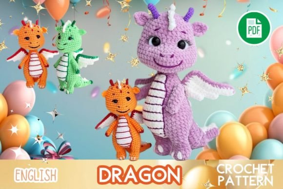 Crochet Dragon 