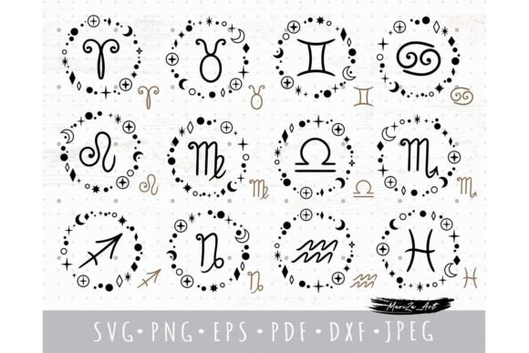 Image of zodiac signs